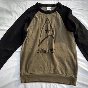 Star Trek Logo Men's Graphic Pullover Sweatshirt